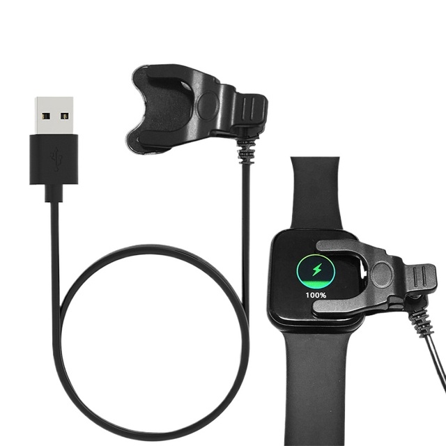 Smartwatch Dock Charger Adapter Usb Charging Cable Clip Power Charger Cord for Mafam Hw22 Sport Smart Watch Accessories