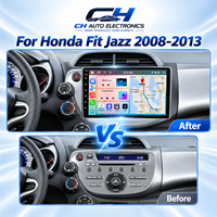 Pour FIT JAZZ 2008-2013 Autoradio Android Multimédia GPS Navi Écran Tactile Carplay Android Auto DSP Écran Partagé