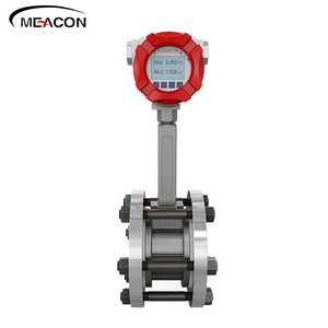 מד זרימת גז יציב עם אוגן 4-20ma מד זרימת אוויר דחוס חסין פיצוץ מד זרימת מערבולת עם אישור IECEx - Product Image 4