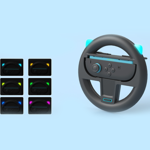 Trái & Phải Nhỏ Điều Khiển Racing Ban Chỉ Đạo Wheel Cho Nintendo Chuyển Đổi 2/Switch2 Mèo Tai Chiếu Sáng Bộ Điều Khiển Ban Chỉ Đạo Wheel - Product Image 4