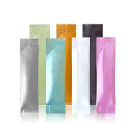 Paquets de bâtons personnalisés de 10g 20g Sachets au fini mat Emballage en feuille d'aluminium Sacs scellés à l'arrière en plastique pour le thé, le café et la poudre Pochette