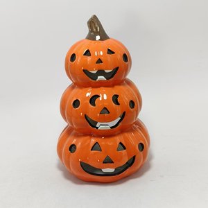 Decoración de escaparate de <span class=keywords><strong>calabaza</strong></span> de Halloween para centro comercial, <span class=keywords><strong>calabaza</strong></span> hueca de cerámica, estilo europeo moderno, tamaño personalizable - Product Image 2