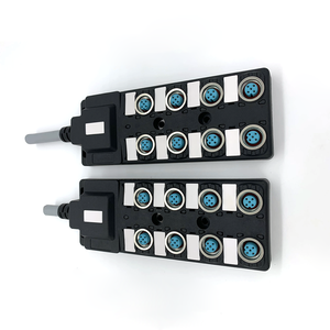 صناديق توزيع لمستشعر كرونز M12 PNP قناة واحدة بور 8 منفذ توزيع مدمج 3 م - Product Image 6