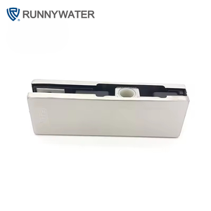 Регулируемая верхняя накладка из нержавеющей стали для стеклянных дверей, прямые поставки с завода - Product Image 3