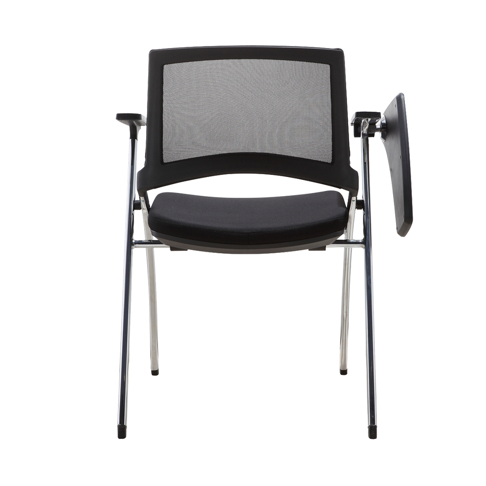 Chair folding study student school class adjustable armrest with Notepad