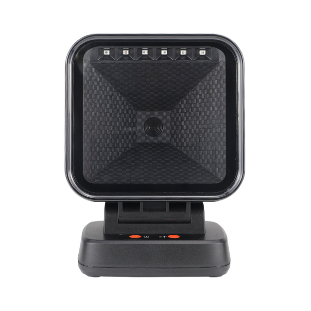 Automatic Scanning Hands Free 1D 2D QR Code Reader Desktop Omnidirectional Barcode Scanner for Supermarket