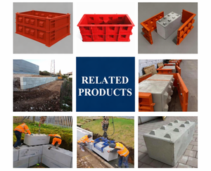 Professionelle Ineinandergreifende Betonform aus Stahl für "Lego"-Block-System zur Herstellung von Lagerbehältern - Product Image 4