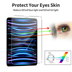 Bajo <span class=keywords><strong>precio</strong></span> al por mayor <span class=keywords><strong>iPad</strong></span> Pro/Air 11/13 pulgadas tableta película de vidrio pantalla Anti-Luz Azul reducir película de protección de huellas dactilares - Product Image 3