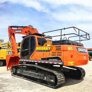 Excavadora de Ruedas Usada de Alta Calidad, Doosan DX300LC-9C, Naranja, 30 Toneladas, 2023, Excavadora de Construcción de Uso Pesado, Caja de Cambios Original, Motor Original - Product Image 1