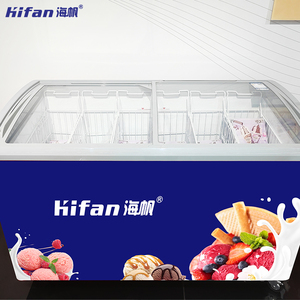 מקפיא מסחרי מקצועי לאחסון גלידה, מקפיא עמוק עם בקרת טמפרטורה מדויקת, נירוסטה - Product Image 5