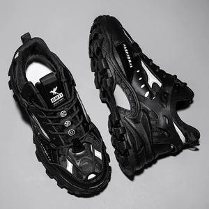 Dropshipping Baskets épaisses à la <span class=keywords><strong>mode</strong></span> avec logo personnalisé Chaussures Harajuku réfléchissantes <span class=keywords><strong>2022</strong></span> Offre Spéciale Chaussures tendance pour hommes - Product Image 5