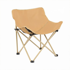 เก้าอี้พักผ่อนแบบพับได้ Dbly Low-Back Moon Chair สำหรับชายหาด ตั้งแคมป์กลางแจ้ง ขนาด 45x45x70 ซม. ดีไซน์รองรับสรีระอย่างสบาย - Product Image 3