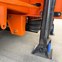 Remorque porteuse extensible pour machines, 10 essieux, robuste, pour le transport d'équipements à longue portée et le déplacement de matériel industriel