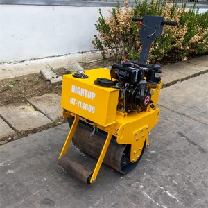 Construction Machinery Walk Behind Compactor New Pavement <b>Vibration</b> <b>Mini</b> Road Roller - Product Image 3
