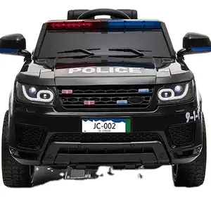 Factory children ride toy police authorized large electric pickup truck remote control ride on car for children
