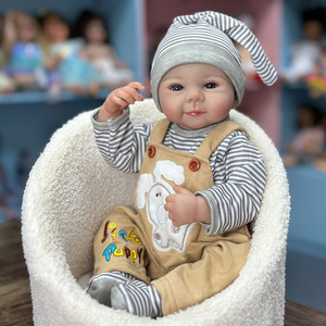 Nouveau produit 2026 : Poupée Reborn de 50 cm avec visage souriant, vente en gros pour les poupées préférées des enfants - Product Image 4