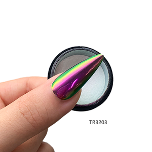 Poudre de chrome super caméléon de haute qualité, poudre miroir pour nail art, gel pour ongles - Product Image 5