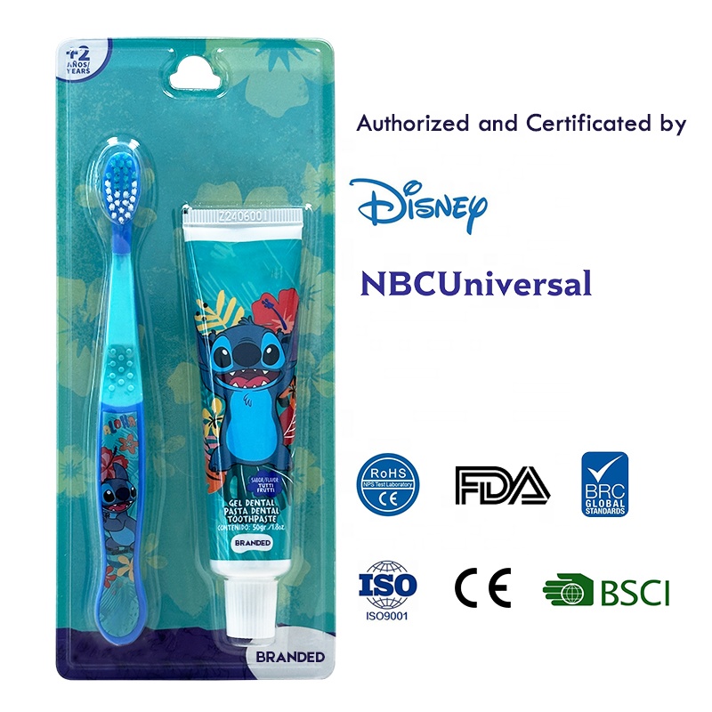 toothbrush with toothpaste inside