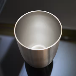 Tasse à eau en acier inoxydable à double paroi 250ml/400ml Tasse à café et à thé pour <span class=keywords><strong>la</strong></span> maison Couleur argent Boissons Vin Bière Tasses de dégustation - Product Image 4