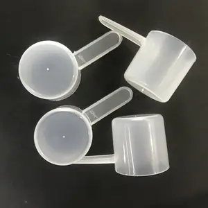 Измерительные пластиковые ложки P & M 20 мл 20 куб. См, ложки, прозрачный белый, длина 60 мм, цвет под заказ и логотип
