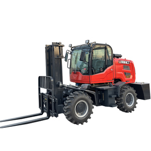 Fabriek Directe Verkoop China-Gemaakte Vierwielaandrijving Viercilinder Cross-Country Vorkheftruck 3 <span class=keywords><strong>Ton</strong></span>. - Product Image 2