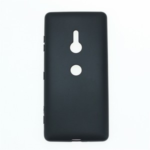 Fabricant de gros étuis en TPU mat souple givré couverture arrière étui de téléphone portable en silicone pour <span class=keywords><strong>Sony</strong></span> Xperia <span class=keywords><strong>XZ3</strong></span> noir - Product Image 1