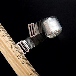 Cinghie per <span class=keywords><strong>Reggiseno</strong></span> Invisibili <span class=keywords><strong>Trasparenti</strong></span> Allargate Opache Regolabili Antiscivolo Accessori per Biancheria Intima - Product Image 1