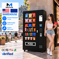 Distributeur automatique intelligent pour aliments et boissons avec écran tactile, réfrigéré et gestion cloud