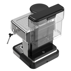 Machine à café Anbolife 0,4 L avec réservoir à lait, écran numérique, 240 V, expresso, latte, cappuccino, avec moulin à café conique intégré, 20 bars - Product Image 6