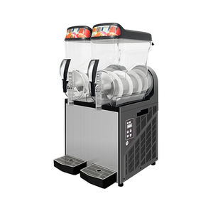 Máquina comercial de aguanieve suave 15L + 15L Máquina Expendedora de aguanieve de dos tanques congelados Máquina de aguanieve barata para el hogar - Product Image 2
