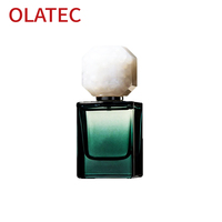 Juego de Botellas de Perfume de Vidrio OLATEC de 30, 50 y 100 ml con Cuello de Rosca, Varios Estilos de Tapas, Opción de Logotipo Personalizado, en Stock