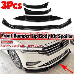 ชุดแต่งกันชนหน้ารถยนต์ MK7 3xCar พร้อมลิ้นกันชนหน้า ดิฟฟิวเซอร์ สปอยเลอร์ ป้องกันการกระแทก สำหรับรถยนต์ VW Jetta MK7 ปี 2019 2020 2021 - Product Image 1