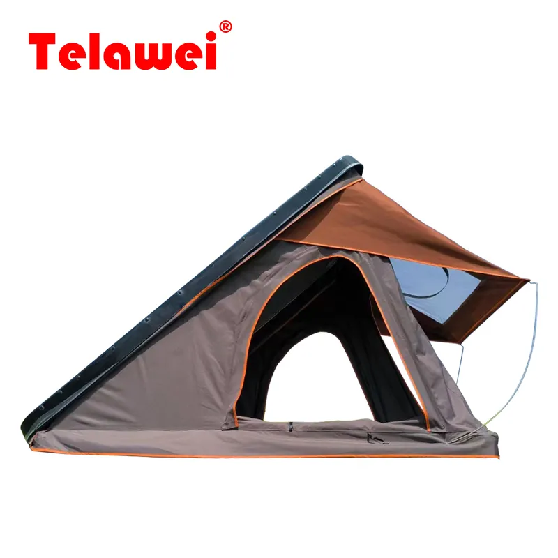 JFC-1004 2.1 meter ABS Roof Top Tent Camping vehicle 4WD 4X4 280g polyester-cotton ABS hard shell PU coating waterproof 3000mm