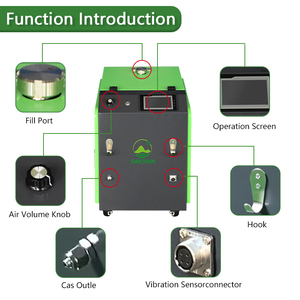 Nettoyeur de carbone numérique intelligent HHO avec écran tactile et programmes pré<span class=keywords><strong>d</strong></span>éfinis en mode automatique pour essence, <span class=keywords><strong>diesel</strong></span> ou hybride - Product Image 2