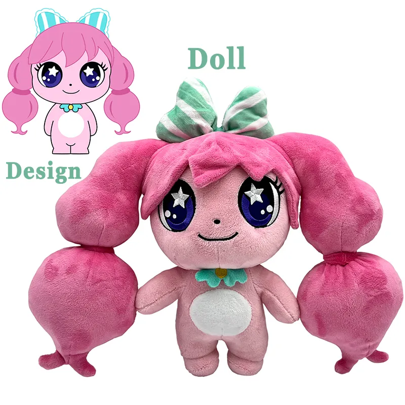 OEM ODM Stuffed Animal Plush Toy Manufacturer Factory EN71 GRS CPC Custom Mascot Your Own Character Soft Plushies Kawaii Doll