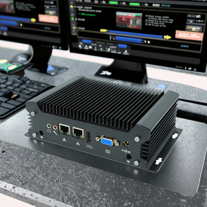 Low Consumption 4th Gen Industrial Computer I7 4578U I5 4278U <strong>Mini</strong> <strong>PC</strong> HD Display Dual 2.5G Lan RS232 COM <strong>Fanless</strong> Micro Computer - Product Image 1