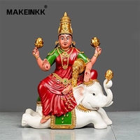 Statue de dieu hindou Ganesh, dieu religieux indien monté sur un éléphant
