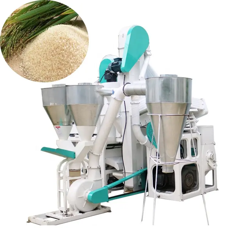Automatic electric combined parboiled rice mill parboiling machine mini flour mill plant