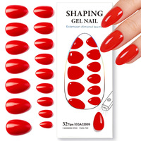 Bandes de vernis à ongles personnalisées Huizi Design mixte 3D Gel Nail Art Wraps Sticker & Decals