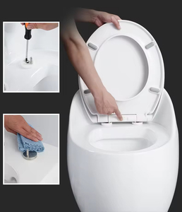 Cubierta de Asiento de Inodoro de Plástico Impermeable al por Mayor de Fábrica para Baño, Cubiertas de Inodoro de PP - Product Image 4