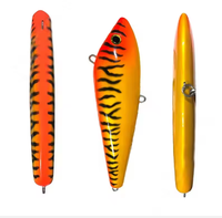 Leurre de pêche OEM Big Game Stick Bait 8" 10" en plastique ABS rigide pour la pêche à la traîne du thon bleu, leurre de pêche en mer GT, crayon coulant