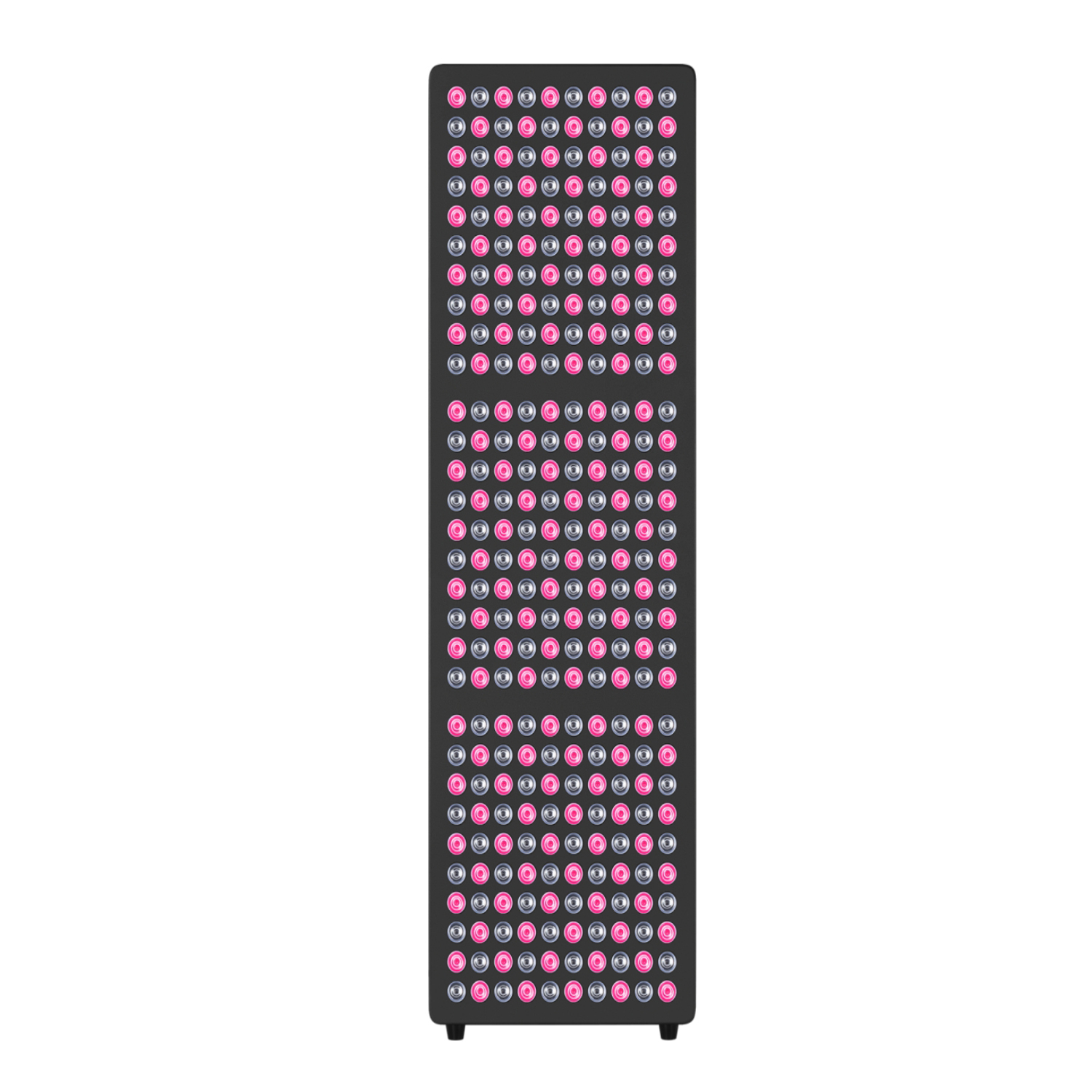 Sistema semplice   Metallo satinato   5 lunghezze d'onda   Pannello LED da 300 pezzi   Nero