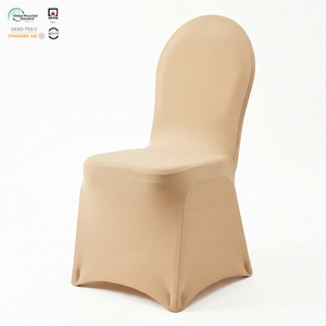 Funda de Silla Elástica Roja para Hotel, de Instalación Rápida, Ajustable, para Hostelería - Product Image 1
