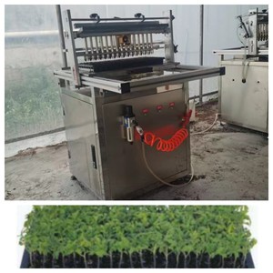 สินค้าขายดี เครื่องหยอดเมล็ดแบบกึ่งอัตโนมัติสำหรับถาดเพาะเมล็ด พร้อมระบบปลูกและฝังเมล็ดในถาดอัตโนมัติ - Product Image 1