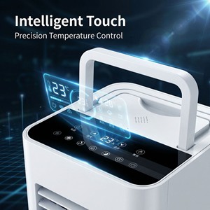 Climatiseur <span class=keywords><strong>portable</strong></span> électrique <span class=keywords><strong>5000</strong></span> <span class=keywords><strong>BTU</strong></span>, neuf, capacité de refroidissement 12000, pour climatisation et alimentation solaire - Product Image 3