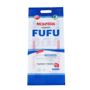 Thiết kế logo tùy chỉnh Túi đựng thực phẩm đáy vuông, có cửa sổ, chất liệu nhựa, có quai xách, trọng lượng 1kg 2kg 5kg 10kg - Product Image 3