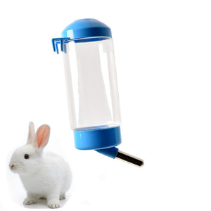 Nuevo Bebedero Automático para Mascotas, Botella <span class=keywords><strong>de</strong></span> Agua <span class=keywords><strong>de</strong></span> 400 ml/500 ml con Boquilla <span class=keywords><strong>de</strong></span> Plástico para Roedores/Aves <span class=keywords><strong>de</strong></span> Corral/Conejos - Product Image 1