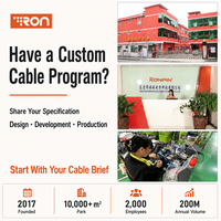 Kabel Data Pengisian Cepat 240W 4-in-1 dengan Layar Digital, Lampu RGB, E-Marker, Kabel Jalinan Paduan Seng, Kustom OEM Grosir