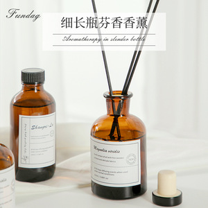 Fangdi <b>Reed</b> <b>Diffuser</b> Set 120ml Gardenia Shangri-La Scented Home Fragrance - Product Image 5