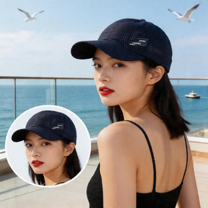 Baseball Cap Mesh Quick-Drying Sun Protection Unisex Outdoor Sports Hat Breathable Lightweight Fishing Sunshade Hat - Product Image 1